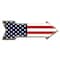 Signmission American Flag Arrow Decal Funny Home Decor 18in Wide D-A-999983 - alternate 1